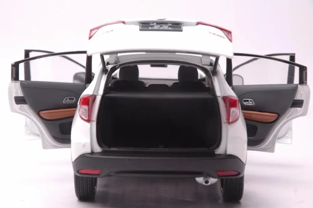 1:18 литая модель для Honda Vezel HR-V 2014 Белый внедорожник из сплава игрушечный