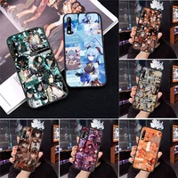 genshin impact keqing xiao phone case for samsung a71 a80 a91 a01 a02 a11 a12 a21s a31 a32 a20e m10 m11 m20 m30 m31s m21 cover