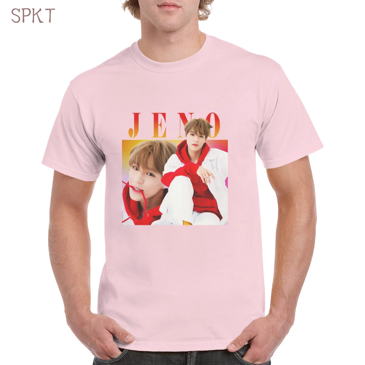 

Jeno NCT 100%Cotton Rami Said Malek T Shirt Top Harajuku Aesthetic T shirt Oversized clothes Female/Man