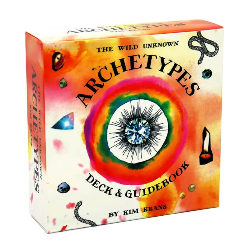 

The Wild Unknown Archetypes 78 Cards Deck and Guidebook Family Party Board Game
