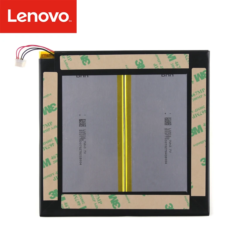 Оригинальный аккумулятор для ноутбука Lenovo MIIX310 серия планшетов 5B10L60476 1ICP4/72/138-2