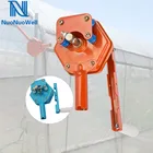 Ручное устройство для скручивания пленки для теплицы, ручной инструмент для вентиляции теплицы, пластиковый туннель, затеняющая сетка