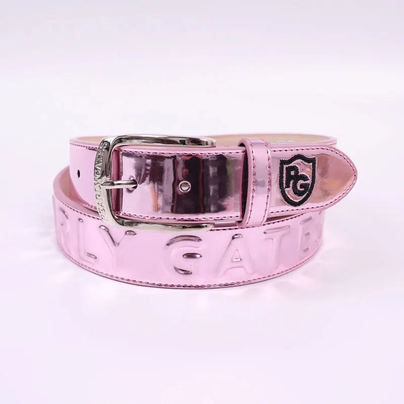 Unisex Golf Sports Leisure Belt Alloy Buckle Fashion Leather Belt Luxury Golf Accessories Free Shipping