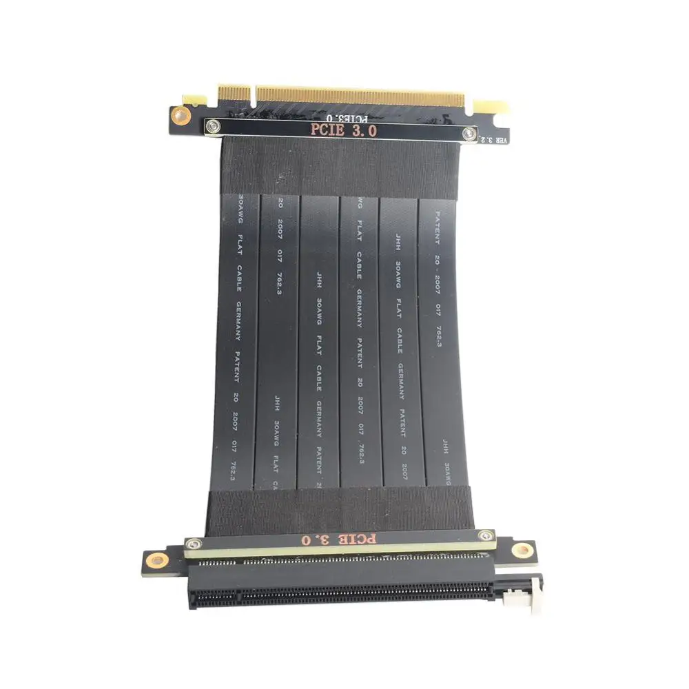 

PCI-E X16 to 16X 3.0 Male to Female Riser Extension Cable Graphics Card Computer Chasis PCI Express Extender Ribbon 128G/Bps