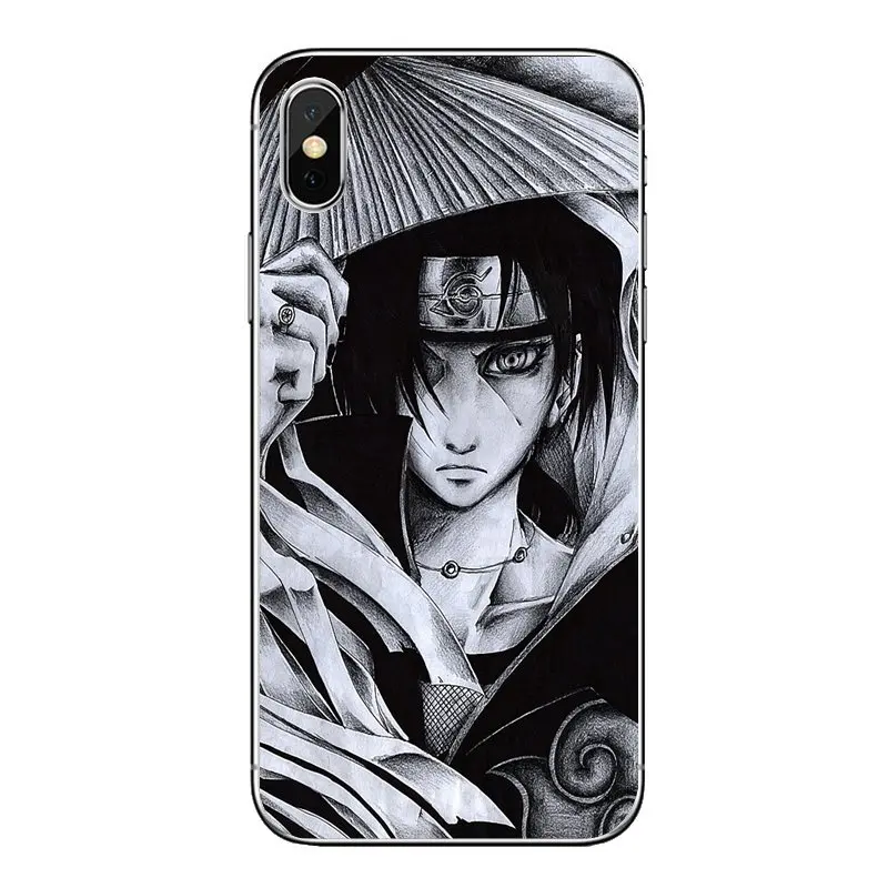Anime itachi uchiha Naruto Soft Transparent Shell Covers For Xiaomi Redmi 4X S2 3S Note 3 4 5 6 6A Por Pocophone F1 Mi |