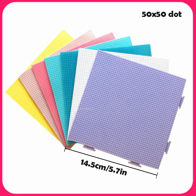Yant Jouet-Cuentas de Hama de 2,6mm, tablero de plantilla Circular de varios colores, en Blanco, Negro, Rosa, verde y azul, Material para manualidades-0