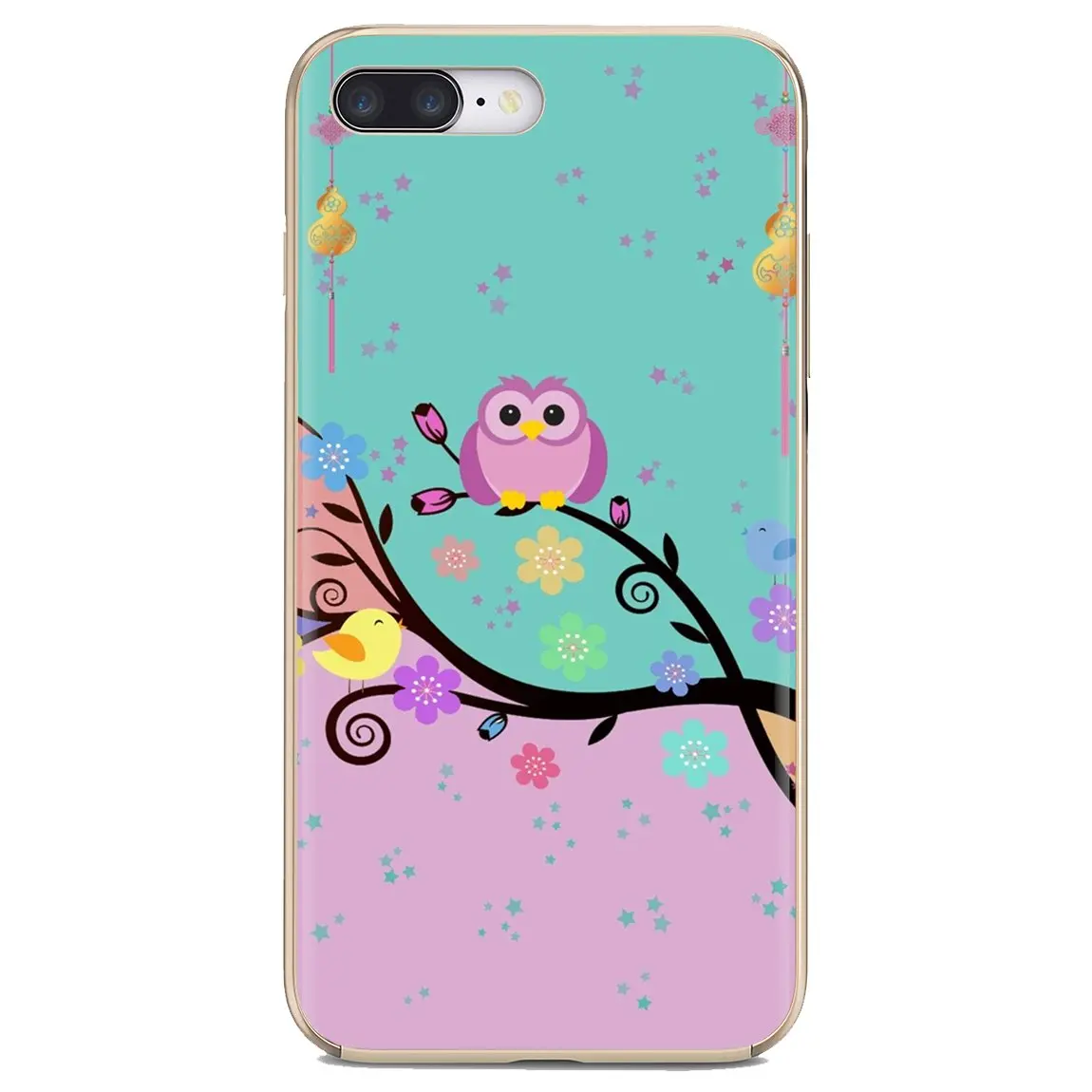 Owl motif Cheap Silicone Phone Case For iPhone 11 Pro 4 4S 5 5S SE 5C 6 6S 7 8 X 10 XR XS Plus Max iPod Touch | Мобильные телефоны