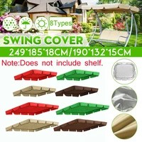 249190cm wings chair awning garden courtyard garden patio swing canopy waterproof uv resistant porch bench sunshade replacement