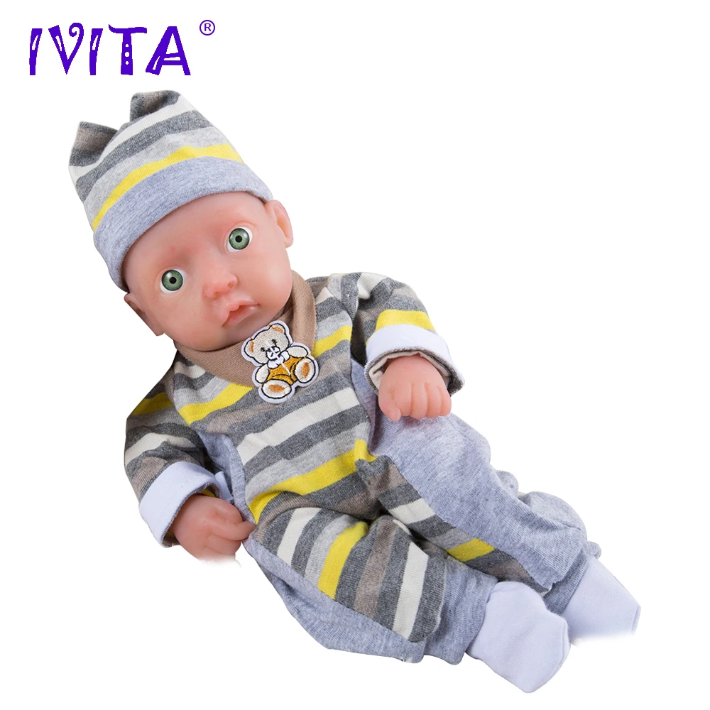 IVITA WB1504 0 85 кг высокое качество силиконовые живые куклы Reborn Baby Born Full Munecas Ванна