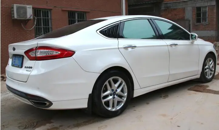 Для Ford Mondeo 2013 2018 Седан ABS задняя дверь оконные оттенки жалюзи Рамка подоконник