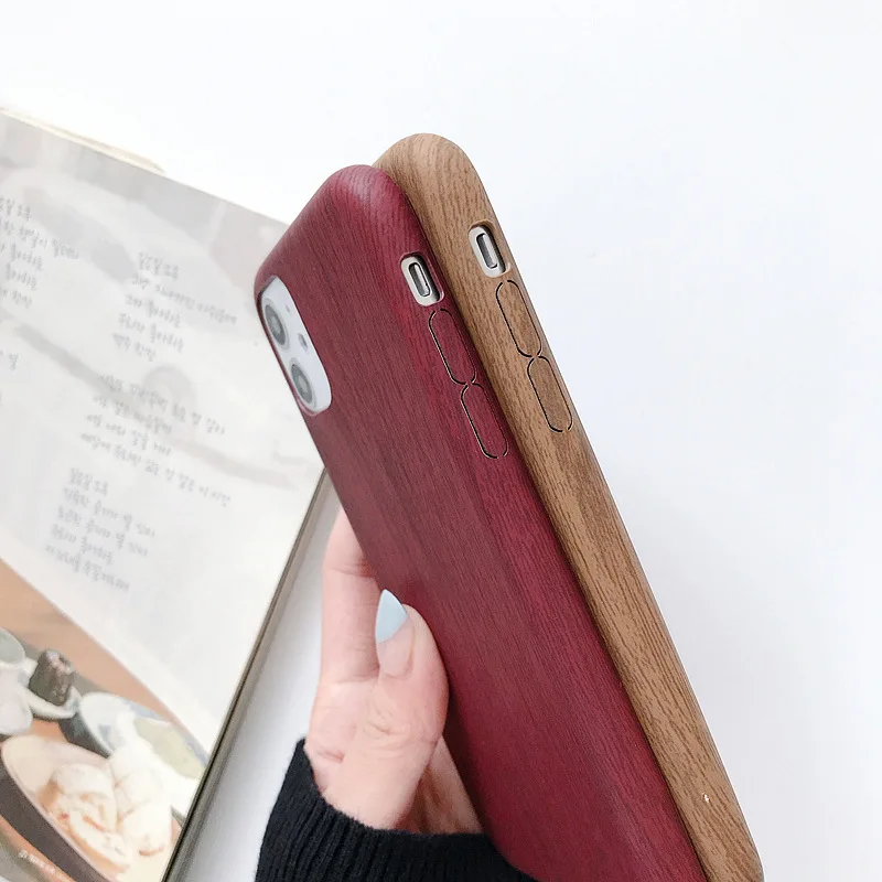 Деревянный узор минимализм мягкий чехол из термопластичного полиуретана для iPhone
