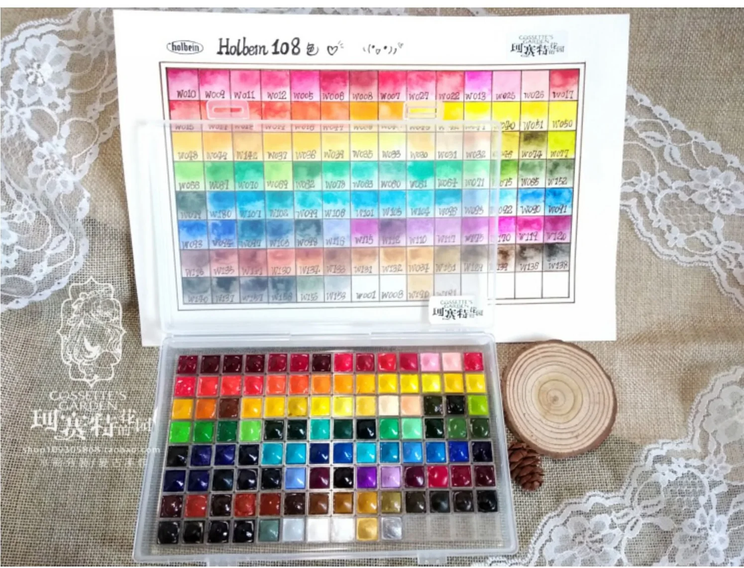 Японская оригинальная прозрачная Акварельная краска holbein 108 цветов 0 5 мл железная
