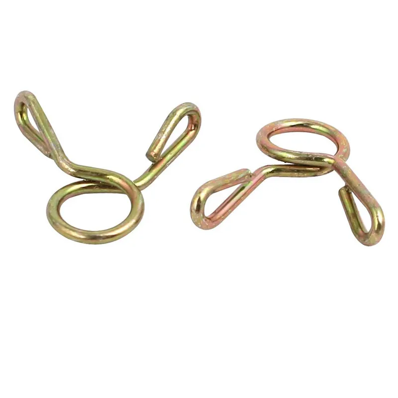 220Pcs/set 4-12mm Fuel Line Hose Tubing Spring Clips Clamps Assortment Kit for Motorcycle Scooter ATV HW172 |