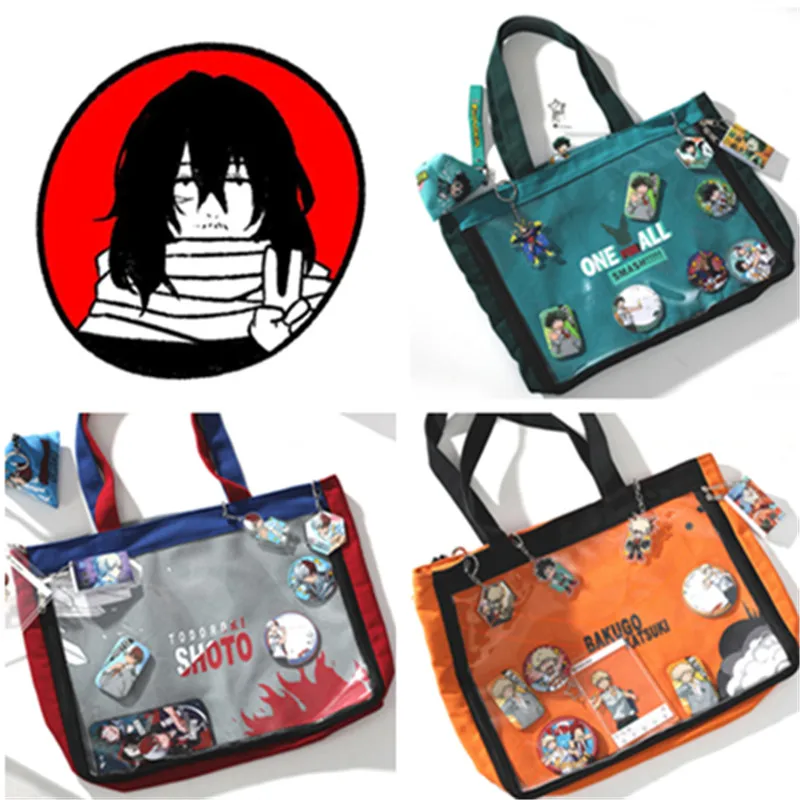 Сумка-мессенджер моя геройская Академия мидория изуку рюкзак Todoroki Shouto Bakugou Katsuki