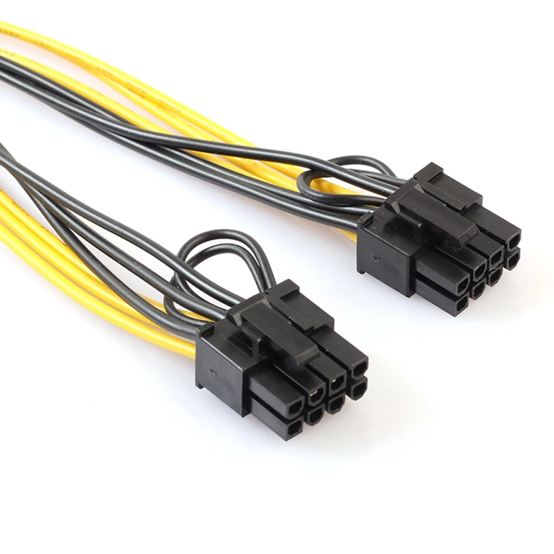 ЦП 8 контактная видеокарта с двумя PCI E PCIe контактный (6 + 2 контактный)