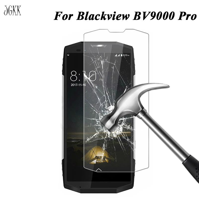 JGKK 2 шт. для Blackview BV9000 Pro закаленное стекло BV 9000 2.5D 9H прозрачная защитная пленка