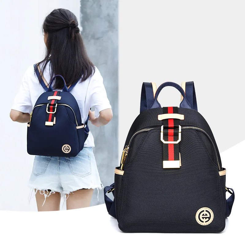 

Backpack Women's Fashion All-match High-capacity Oxford Cloth Ladies Casual Anti-theft Travel Bag Backpack Purse for Women Bolso