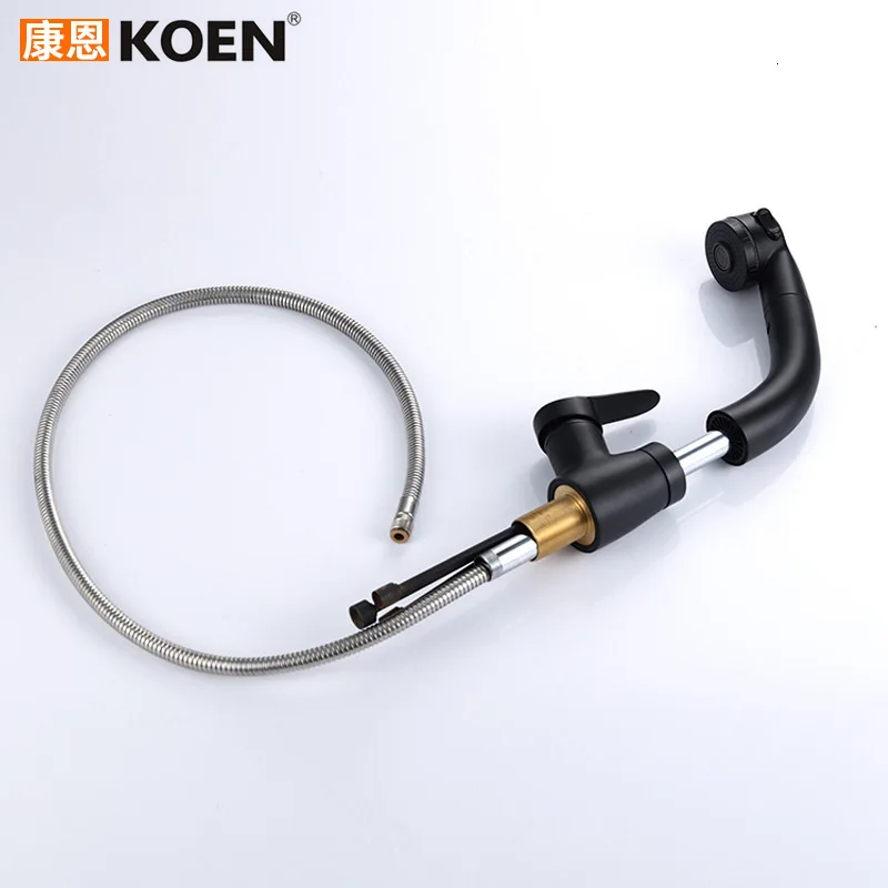 Take Pull кран гибкий может подъемный полный медный вытяжной для воды душевая