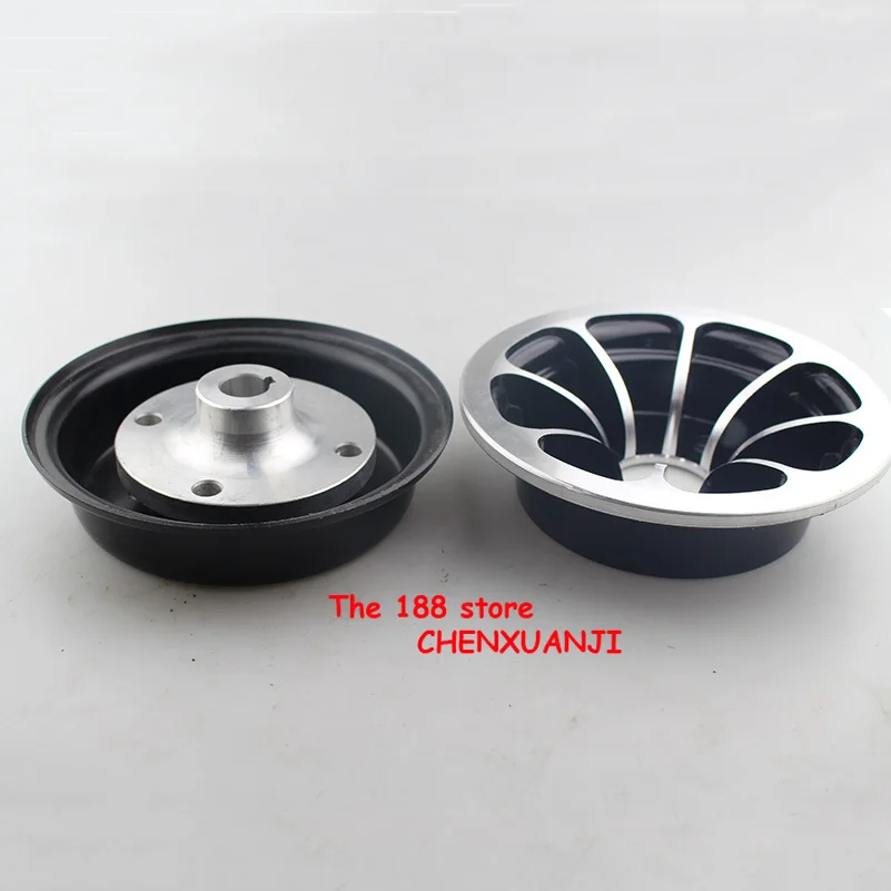 Снегоуборочная оправа 6-дюймовая ступица колеса из алюминиевого сплава подходит
