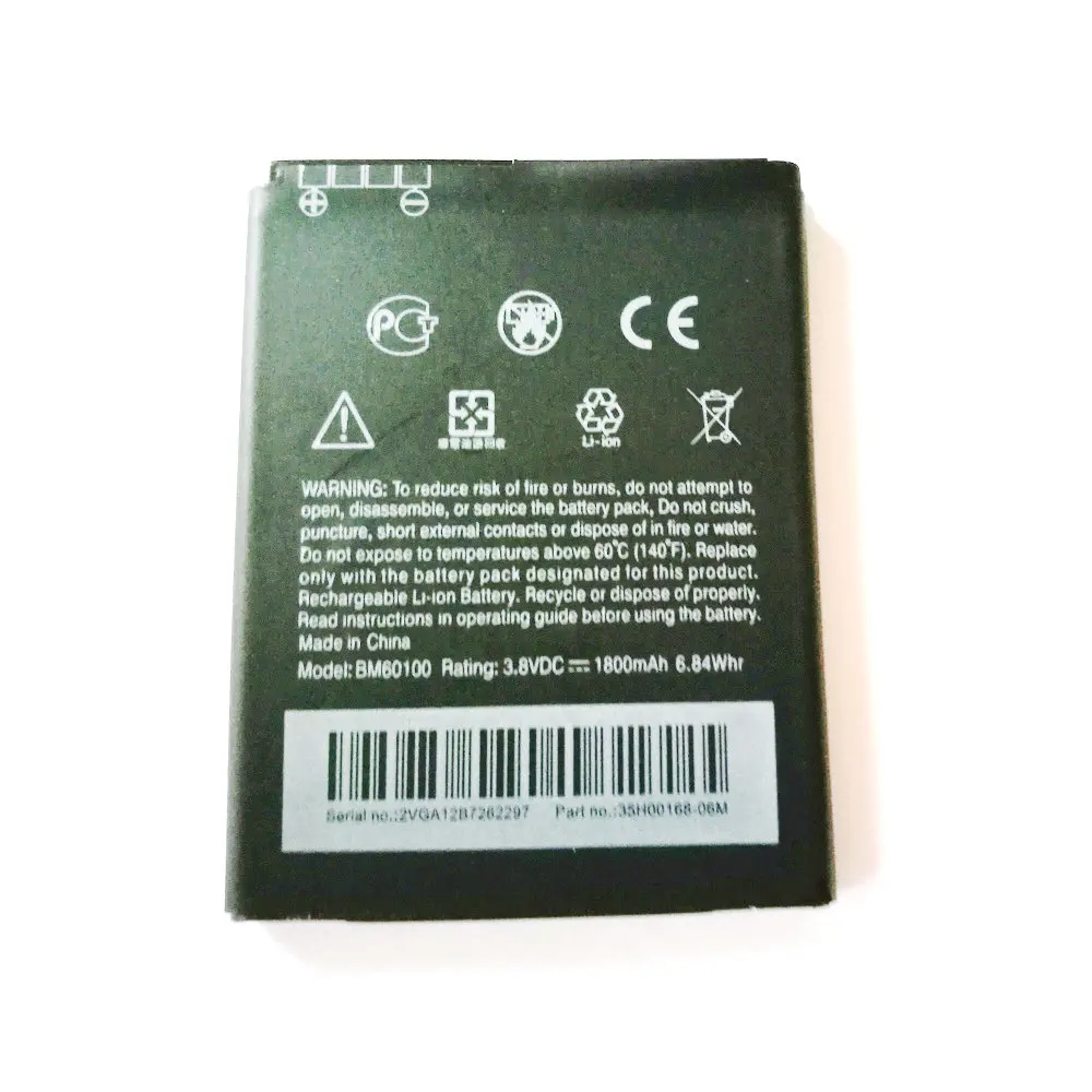 Высококачественный аккумулятор WESTROCK BM60100 для телефона HTC Desire 400/400 две SIM-карты 500 One