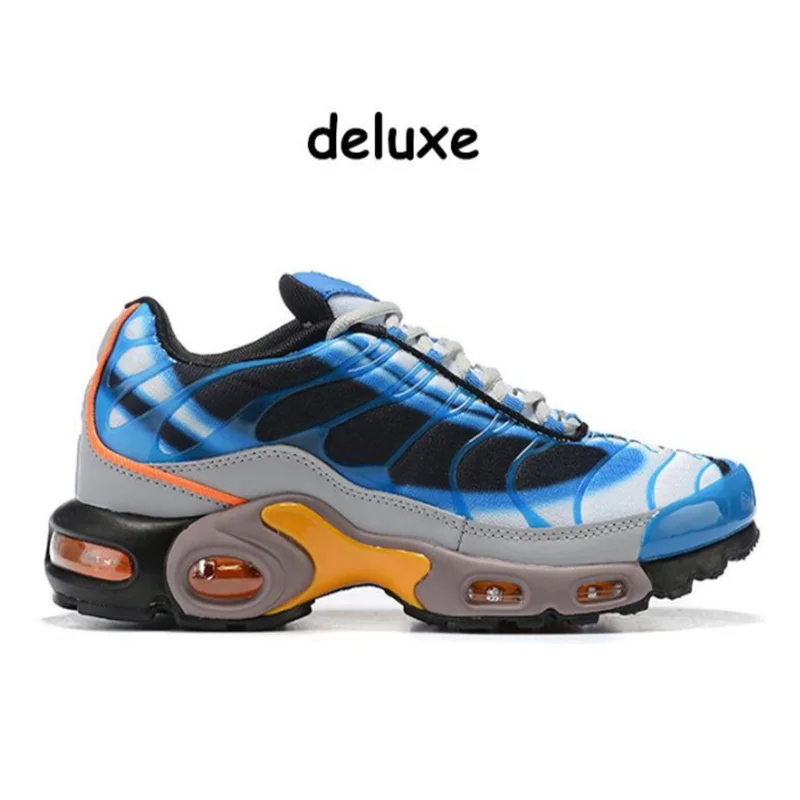 

Novo tn plus gs gananciosos sedecon pacote mercuiales tnis de corrida das mulheres dos homens formadores chaussures azul fria