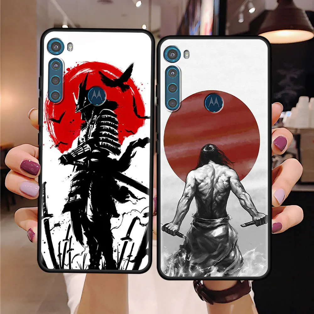 the samurai japan case for motorola moto g30 one fusion g9 plus g8 power edge 20 lite g stylus quakeproof phone coque sac free global shipping