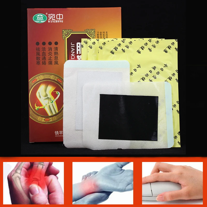 Synovial наклейки 12 шт. Медицинский Обезболивающий пластырь для синовитов