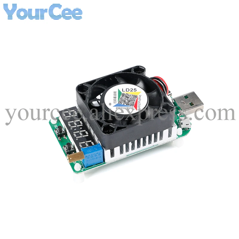 Электронный тестер нагрузки LD25 LD35 Многофункциональный емкости аккумулятора с