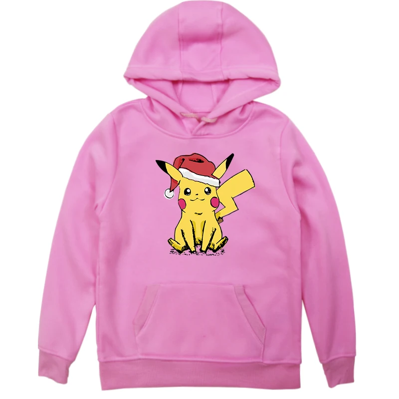 Hoodies 12 Новое поступление, осенне-зимнее пальто толстовки с принтом Покемон Пикачу Детские толстовки для мальчиков Детский ребенок дошкольного возраста девочки младенец, одежда - Цвет: Hoodies 12