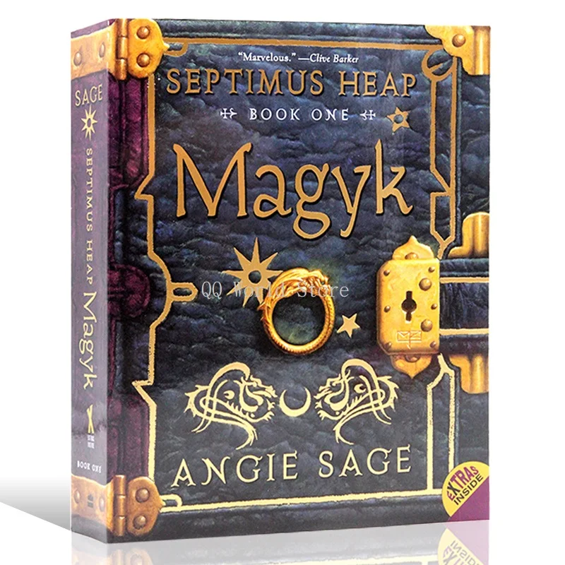 7 книг Септимус кустарник ANGIE шалфей Magyk Flyte физик квест Syren Darke Fyre детская