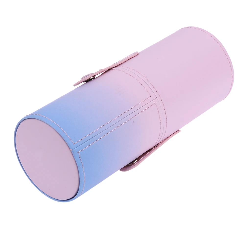 Держатель щеток для макияжа Стильный PU Макияж Кисти Набор Студия тубус-держатель