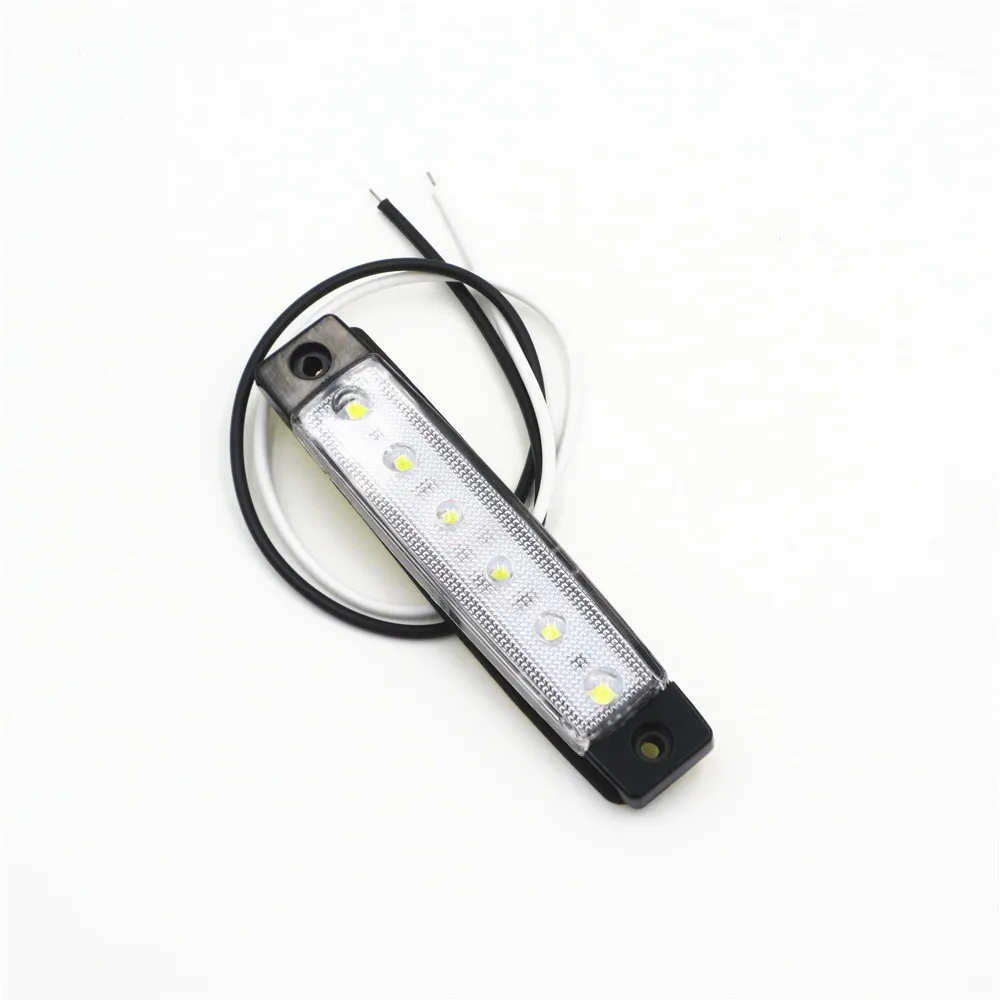 6 светодиодный ных габаритных огней для лодок автомобилей грузовиков автобусов