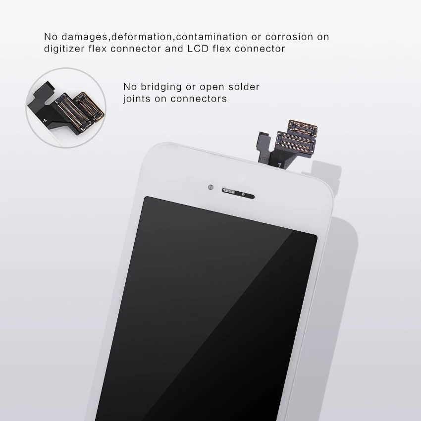 100% протестированный AAA +++ OEM качественный ЖК экран для iPhone 5 дисплей 3D сенсорный