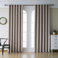 xtmyi blackout curtains for living room bedroom modern solid shading cloth curtain for kitchen customize finished blinds drapes