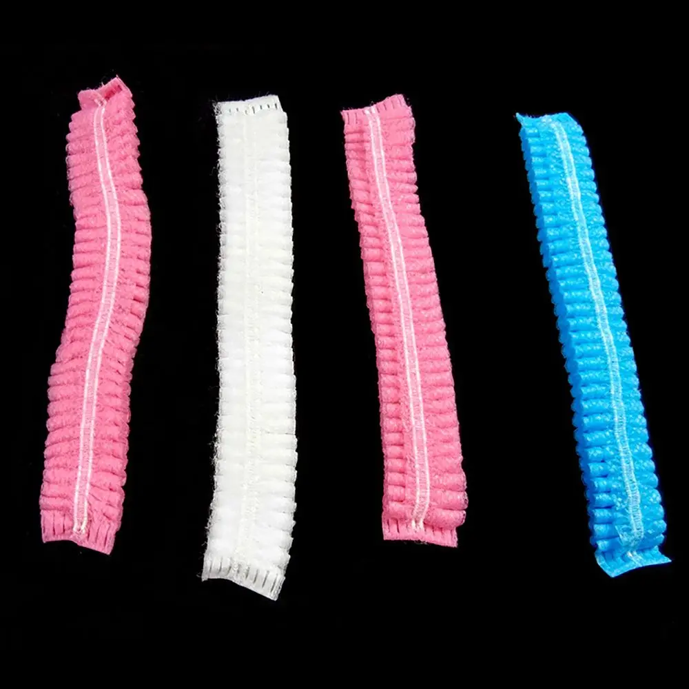 Disposable Hair Net Caps Shower SPA Salon Anti Dust Non Woven Medical Cap Makeup Tools Styling Beauty Accessories | Красота и