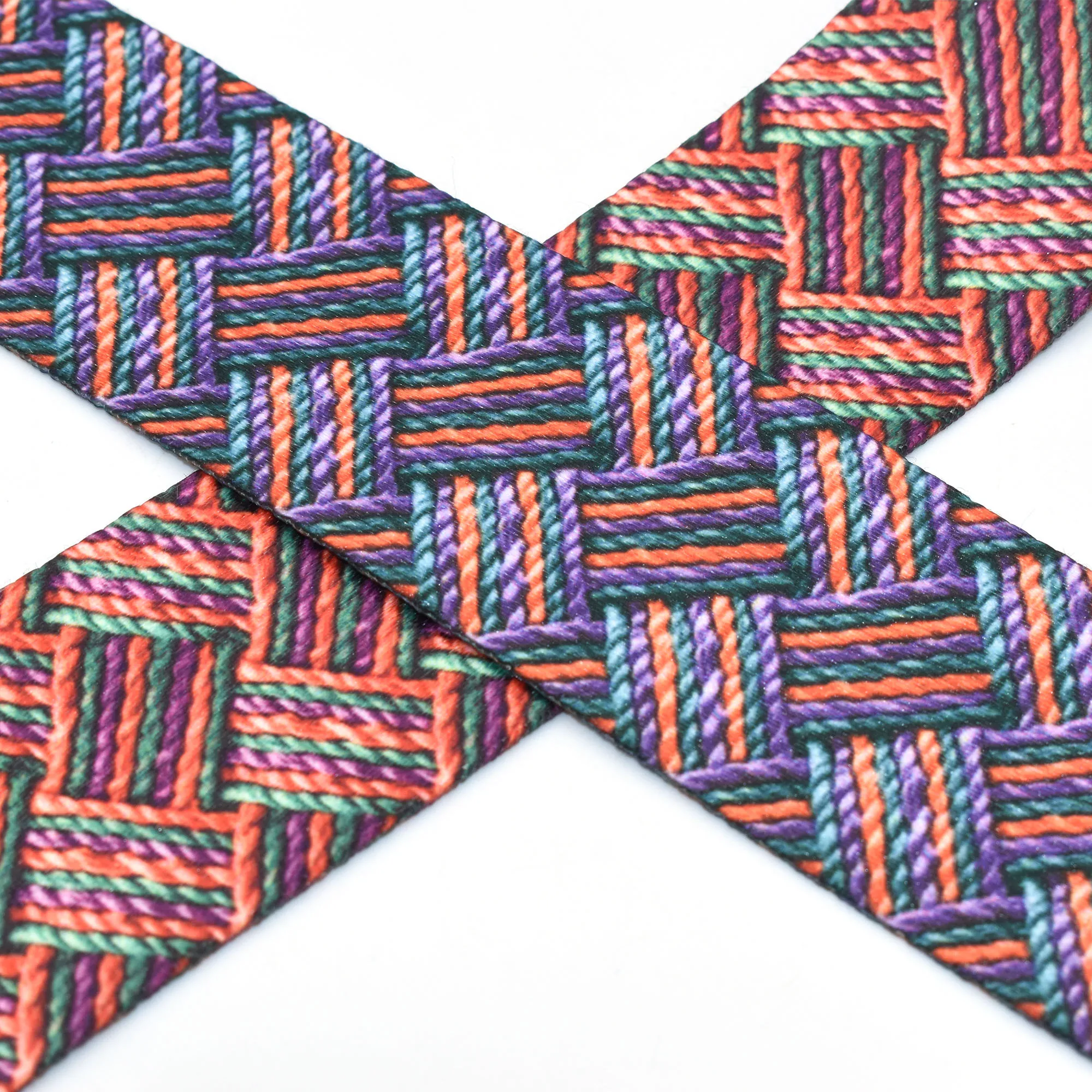 Лента жаккардовая из полиэстера ткань 2 дюйма ремень для кошелька брелок ключей