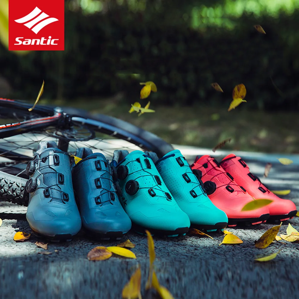 2019 Santic MTB велосипедная обувь 12 классов углеродная водонепроницаемая Сверхлегкая