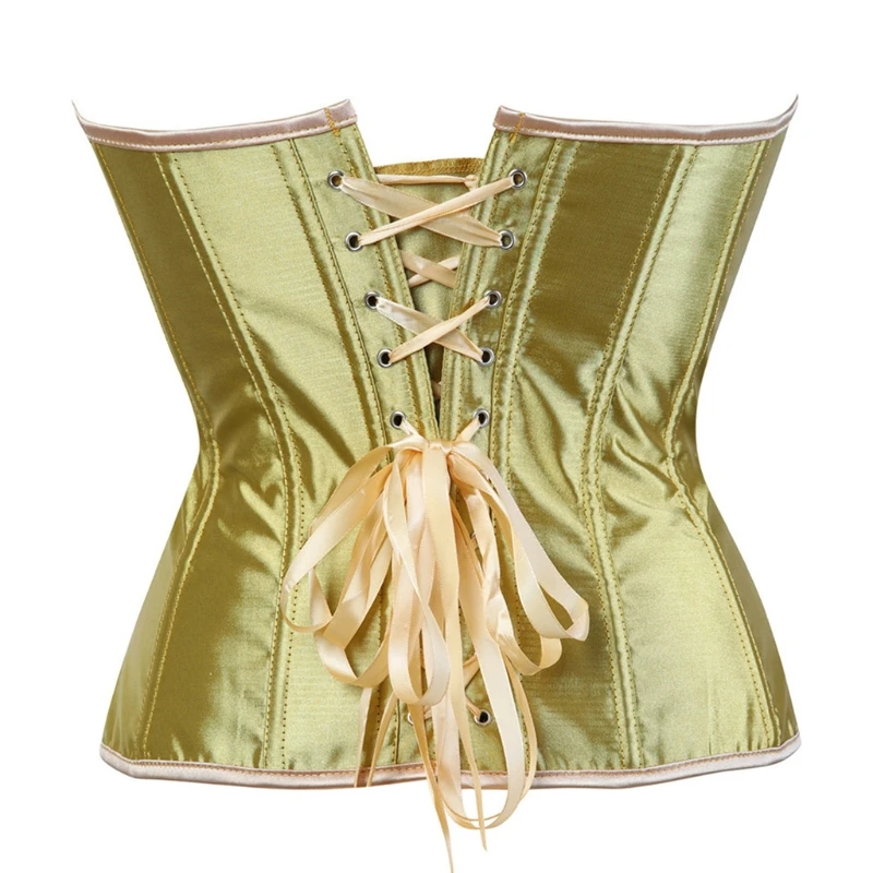 

European& American Simple Style Ladies Corset Tops Adjustable Belly Corset Black/Pink/Purple/Yellow Corsets & Bustiers