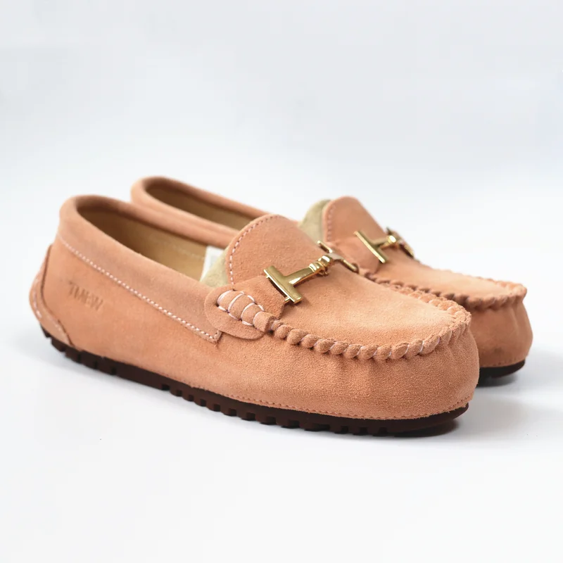 Новинка Дешевая женская обувь из натуральной кожи Женские лоферы на плоской