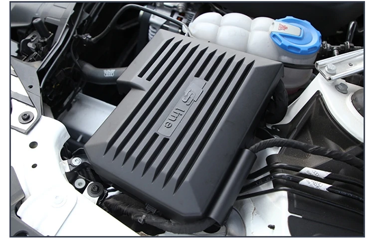 

Saborway S line Engine Dust Cover Computer Protective Cover Decorative Hood Cover Decoration For A UDI A4 B9 8W A5 2017 2018