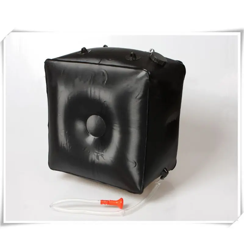 Наружная Солнечная душевая сумка с подогревом портативный 40 литровый