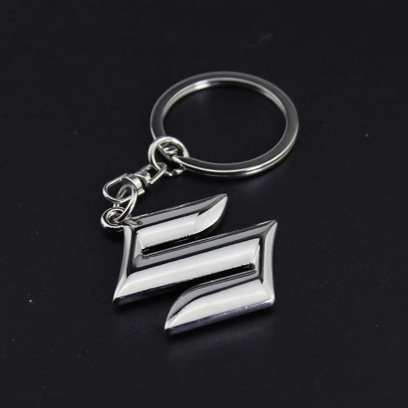 1 шт. металлический полый автомобильный Стайлинг Длинная цепочка брелок для suzuki