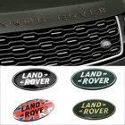 Автостайлинг 85x43 мм, логотип решетки, наклейка для Land Rover Range Rover Discovery 4 Freelander Badge Ellipse 3D металлический на багажник Sticker