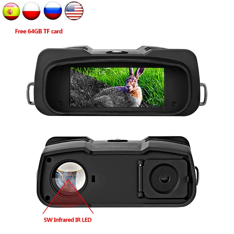 

10.8x31 Zoom Binoculares De Vision Nocturna 500M Binoculars Telescopio Night Vision Binoculars Camera Video