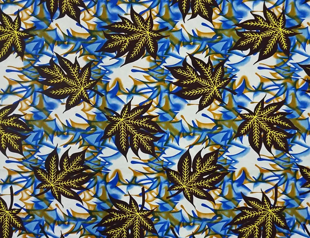 

100% cotton Ankara fabric African real wax print veritable real wax Nigerian party dress material
