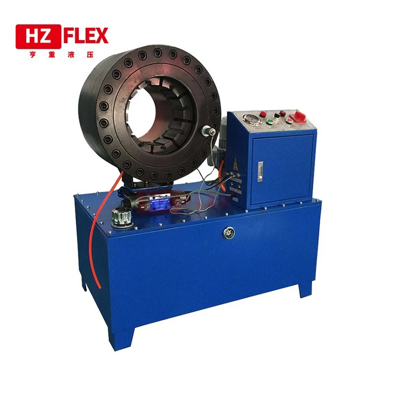 

4 inch hydraulic finn-power hose crimping machine 120mm HZ-102