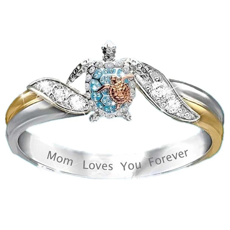 1 шт. из натуральной кожи военные часы кольца с украшением в виде черепахи для мам