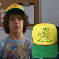 2019 new strange story dustin with the net cap stranger things caps fashion hip hop outdoor casual hat adjustable sun hats