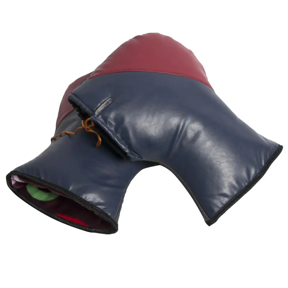 Gloves For Motorcycle MTB Winter Warm 1 Pair Of Waterproof Motorcycle Grip Gloves Handlebar Muff Winter Warmer Cover Gloves