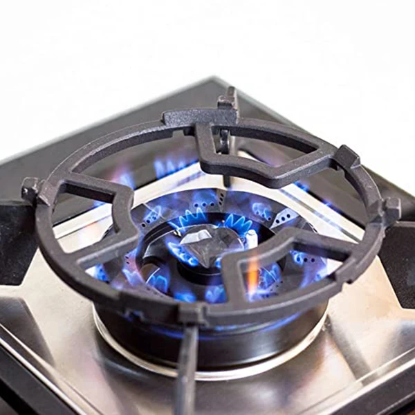 2 Pack Universal Black Wok Support Ring Stove Trivets for Kitchen and Camping Rack Moka Pot Holder Gas Hob | Дом и сад